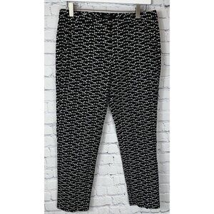 WEEKEND MAX MARA Womens' Black Bonjour/Bonsoir Dress Pants Trousers Size 6